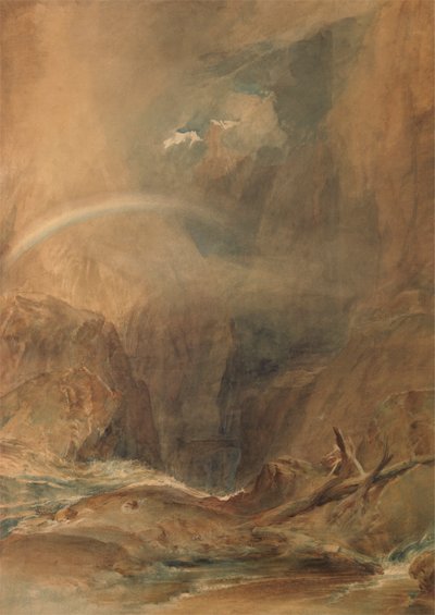 Ördöghíd, Szent Gotthárd-hágó alkotó: Joseph Mallord William Turner