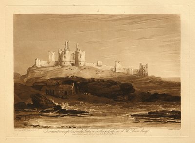 Dunstanborough vára alkotó: Joseph Mallord William Turner