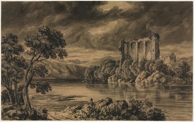 Egremont kastély, Cumberland. alkotó: Joseph Mallord William Turner