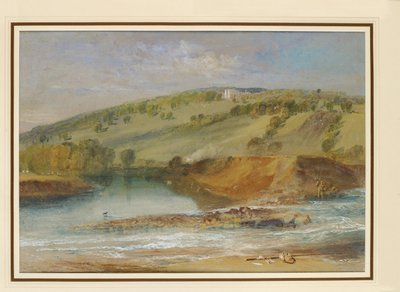 Farnley Hall, from the Junction of the Wharfe and the Washburn alkotó: Joseph Mallord William Turner