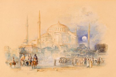 Hagia Szophia alkotó: Joseph Mallord William Turner