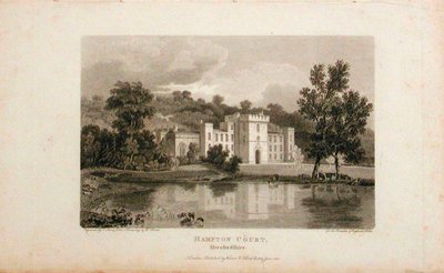 Hampton Court, Herefordshire alkotó: Joseph Mallord William Turner