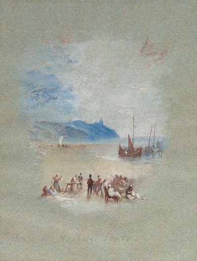 Hasborough Sands alkotó: Joseph Mallord William Turner