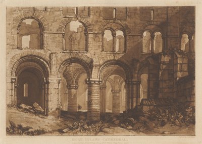A Holy Island-i katedrális alkotó: Joseph Mallord William Turner