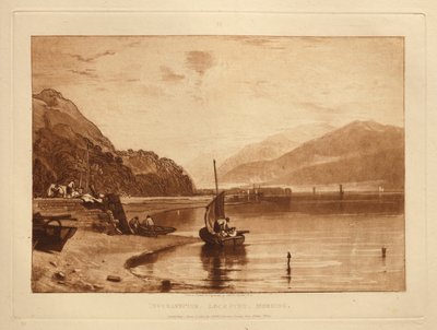 Inverary mólója alkotó: Joseph Mallord William Turner