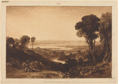 A Severn és a Wye összefolyása alkotó: Joseph Mallord William Turner