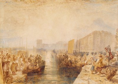 Le Havre: Naplemente alkotó: Joseph Mallord William Turner