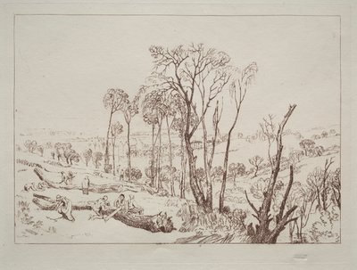 Tanulmányok könyve: Crowhurst, Sussex alkotó: Joseph Mallord William Turner