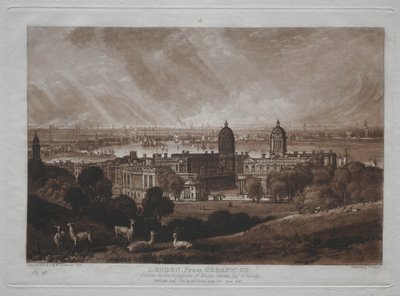 Liber Studiorum: London Greenwichből alkotó: Joseph Mallord William Turner