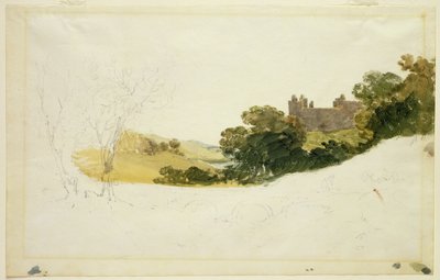 Linlithgow palota, Skócia alkotó: Joseph Mallord William Turner