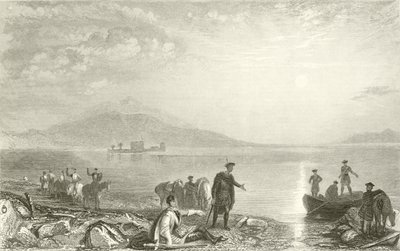 Loch Leven kastély alkotó: Joseph Mallord William Turner