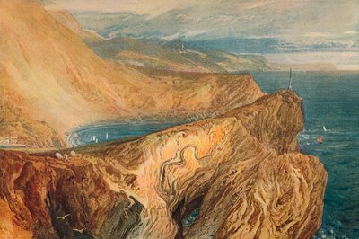 Lulworth Cove, 1909 alkotó: Joseph Mallord William Turner