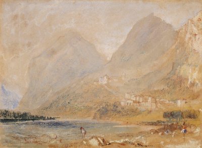 Martinswand Innsbruck közelében alkotó: Joseph Mallord William Turner
