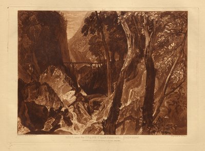 Malom a Grande Chartreuse közelében alkotó: Joseph Mallord William Turner