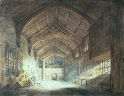 Mitton Hall, Lancashire alkotó: Joseph Mallord William Turner