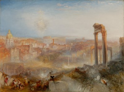 Modern Róma - Campo Vaccino alkotó: Joseph Mallord William Turner