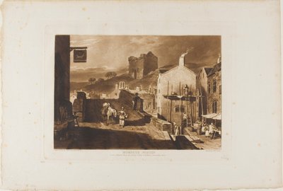 Morpeth, 21. lemez a Tanulmányok Könyvéből alkotó: Joseph Mallord William Turner