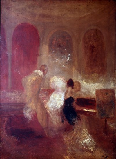 Music Party, East Cowes Castle, 1835 körül alkotó: Joseph Mallord William Turner
