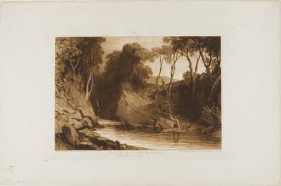 Blair Athol közelében, a Liber Studiorum 30-as táblája alkotó: Joseph Mallord William Turner