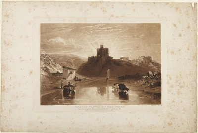 Norham vára a Tweed folyónál alkotó: Joseph Mallord William Turner