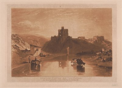 Norham kastélya a Tweed folyónál alkotó: Joseph Mallord William Turner