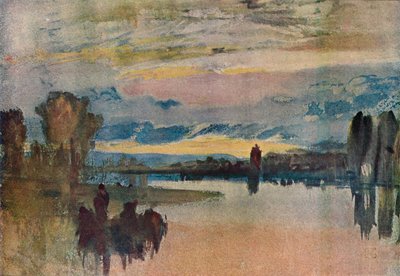 A petworthi tavon – este, 1909 alkotó: Joseph Mallord William Turner