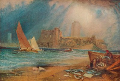Pembroke kastély, Wales, 1829 alkotó: Joseph Mallord William Turner