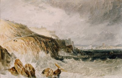 Plymouth Citadella, Gale, 1815 alkotó: Joseph Mallord William Turner