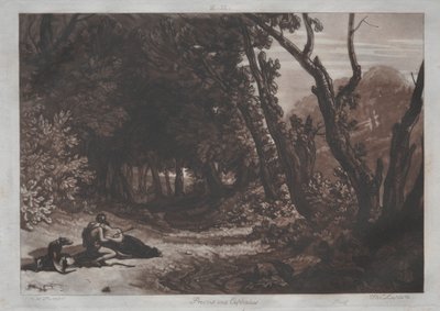 Prokrisz és Cephalus. alkotó: Joseph Mallord William Turner