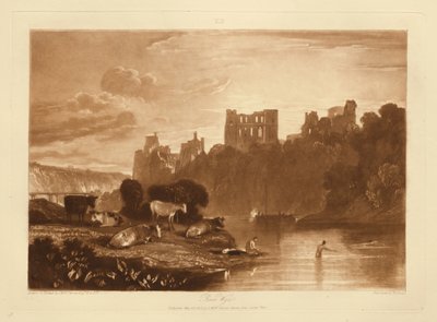Wye folyó alkotó: Joseph Mallord William Turner