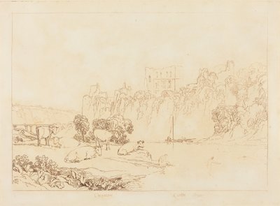 Wye folyó alkotó: Joseph Mallord William Turner