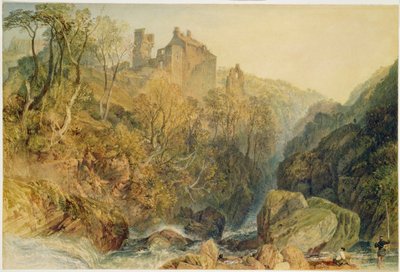 Rosslyn kastély, Midlothian (akvarell és gouache papíron) alkotó: Joseph Mallord William Turner