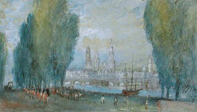 Rouen Saint-Severből alkotó: Joseph Mallord William Turner