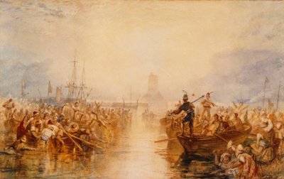 Saint-Vaast-La-Hougue, Normandia alkotó: Joseph Mallord William Turner
