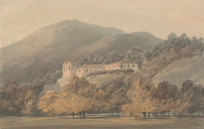 Santa Lucia, egy kolostor Caserta közelében alkotó: Joseph Mallord William Turner