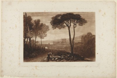 Jelenet a Campagnában alkotó: Joseph Mallord William Turner