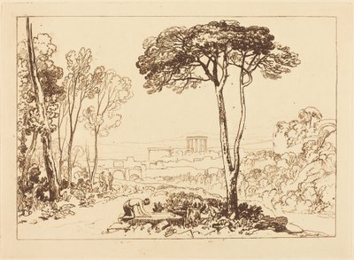 Jelenet a Campagnában alkotó: Joseph Mallord William Turner