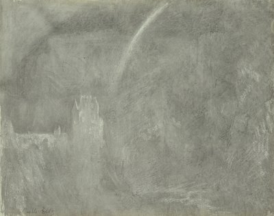 Schloss Eltz (kréta papíron) alkotó: Joseph Mallord William Turner
