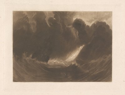 Hajó viharban alkotó: Joseph Mallord William Turner