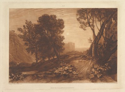 Magány, avagy The Reading Magdalen Liber Studiorum, XI. rész, 53. tábla, 1814. május 12. alkotó: Joseph Mallord William Turner