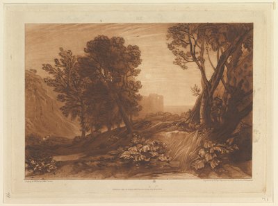 Magány, avagy The Reading Magdalen Liber Studiorum, XI. rész, 53. tábla, 1814. május 12. alkotó: Joseph Mallord William Turner