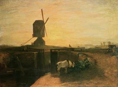 Southall malom, 1810 alkotó: Joseph Mallord William Turner