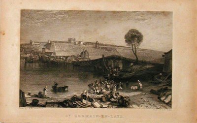 Saint-Germain-en-Laye alkotó: Joseph Mallord William Turner