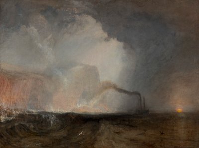 Staffa, Fingal-barlang [1832, Royal Academy of Arts, London, kiállítási katalógus] alkotó: Joseph Mallord William Turner