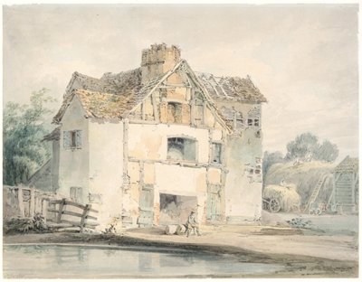 A püspöki palota, Biebrich alkotó: Joseph Mallord William Turner