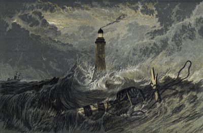 Az Eddystone világítótorony alkotó: Joseph Mallord William Turner