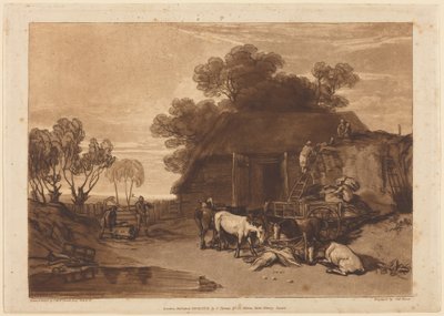 A szalmaudvar alkotó: Joseph Mallord William Turner