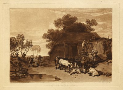 A szalmakert alkotó: Joseph Mallord William Turner
