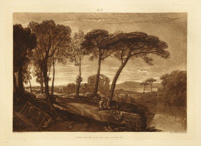 Minerva Medica temploma alkotó: Joseph Mallord William Turner
