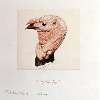 A pulyka (akvarell, papír) alkotó: Joseph Mallord William Turner